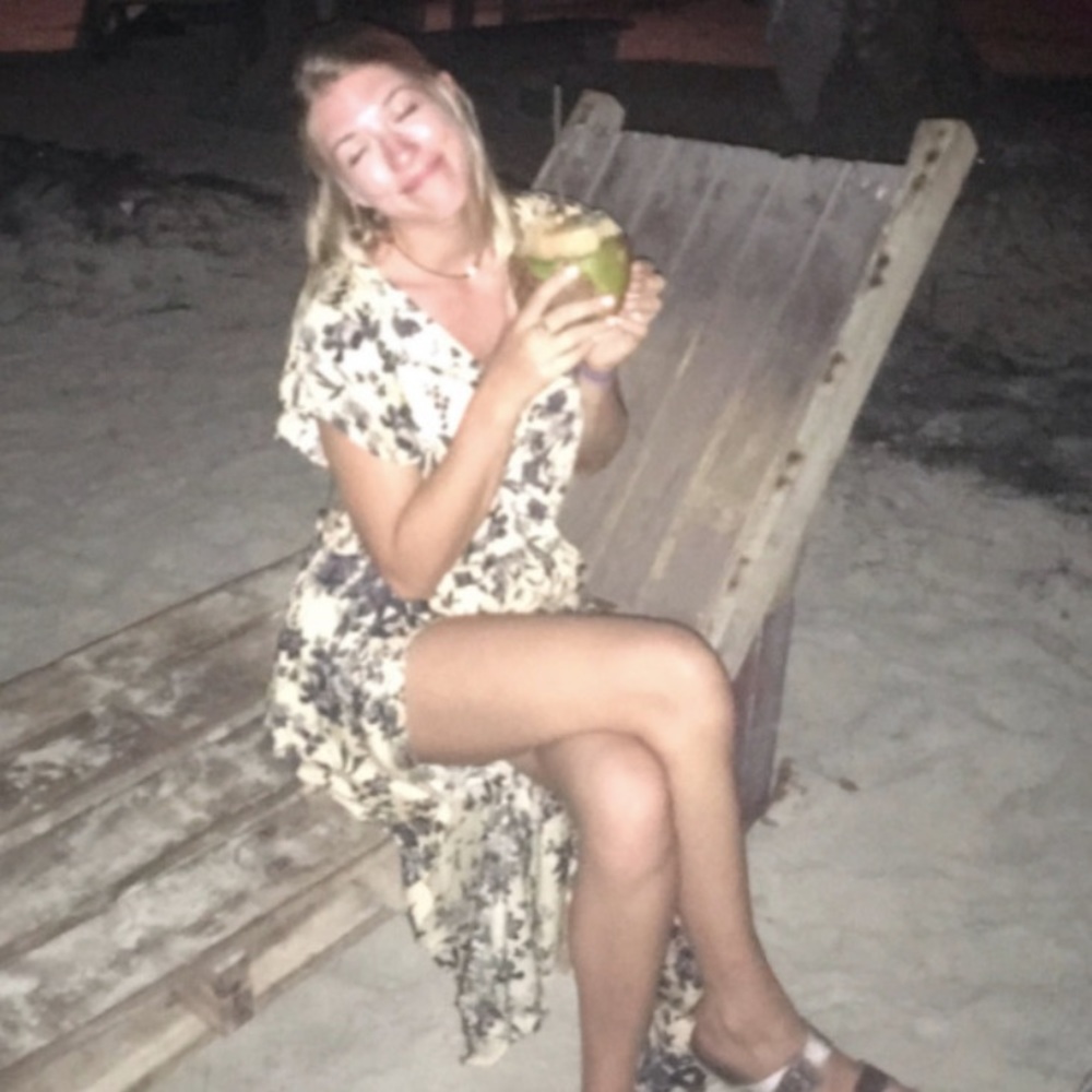 Maxi dress with shorts